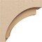 Ekena Millwork 6"W x 12"D x 12"H Classic Rivera Rough Cedar Woodgrain TimberThane Corbel, Primed Tan CORUR06X12X12RIVRCPR - alternate 6